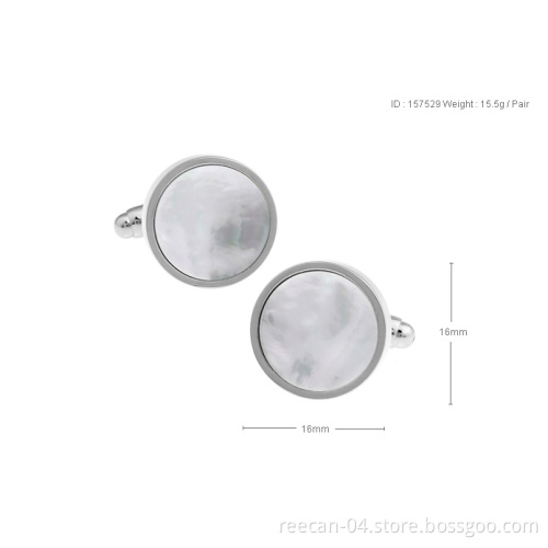 Price Down White Mother of Pearl Cufflink
